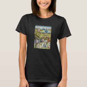 Hieronymus Bosch The Garden Of Earthly Delights Fo T-Shirt