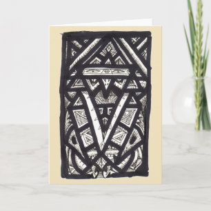 Hierophant by Brian Benson Greetings Card