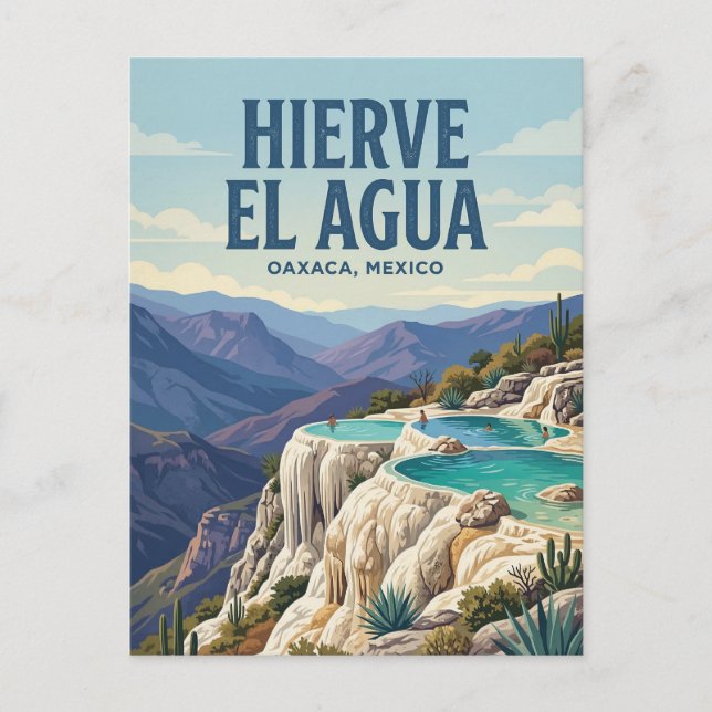Hierve el Agua Postcard (Front)