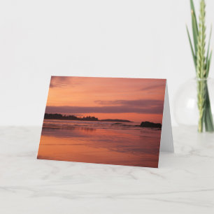 Higgins Beach Sunrise Greeting Card