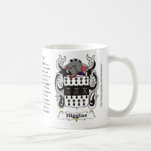 Higgins Family Coat of Arms mug