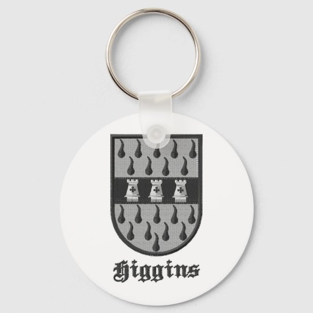 Higgins Irish Clan key chain (Front)
