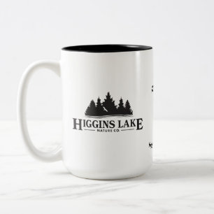 Higgins Lake Nature Co. Two-Tone Coffee Mug