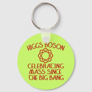 Higgs Boson Celebrating Mass Since the Big Bang Key Ring