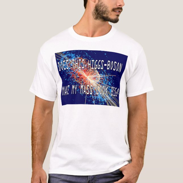 Higgs-Boson Mass T-Shirt (Front)