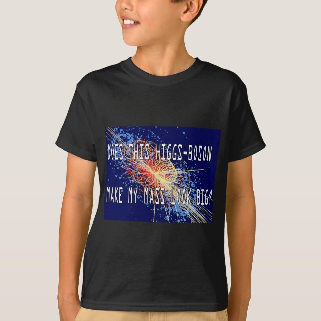 Higgs-Boson Mass T-Shirt (Front)
