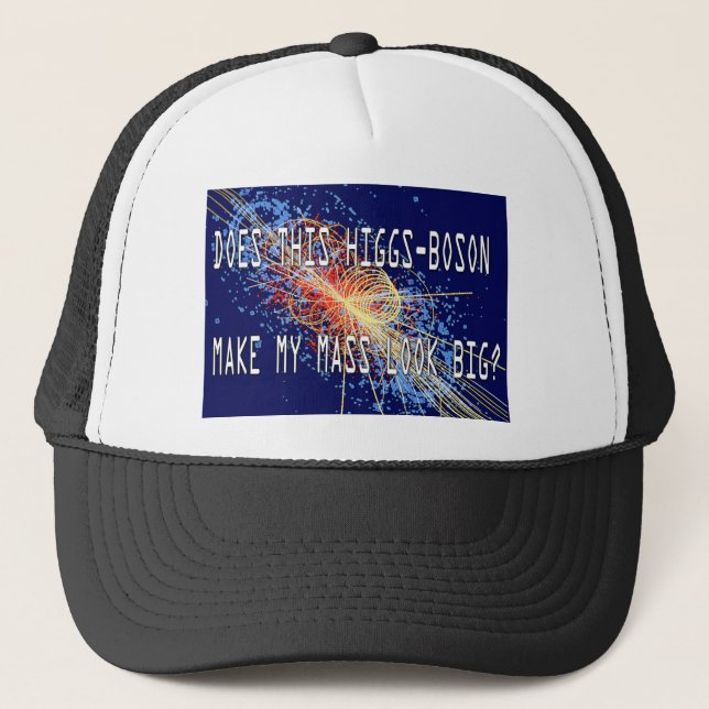 Higgs-Boson Mass Trucker Hat (Front)