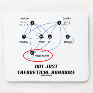 Higgs Boson Not Just Theoretical Anymore Mouse Mat