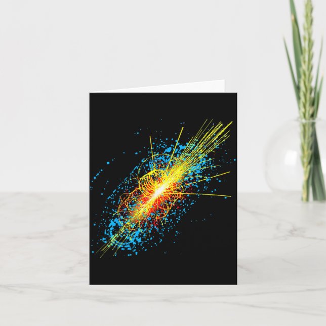Higgs Boson Particle Quantum Theory Sci Fi Shirt F Card (Front)