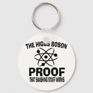 Higgs Boson Smashing Stuff Works Key Ring