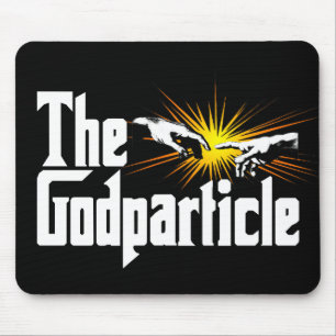 Higgs Boson The Godparticle - Funny Physics Nerd Mouse Mat