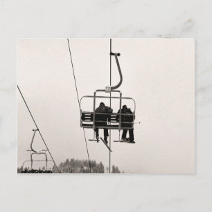 High above the ground postcard