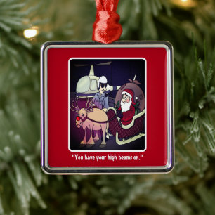 High Beams Holiday Metal Tree Decoration