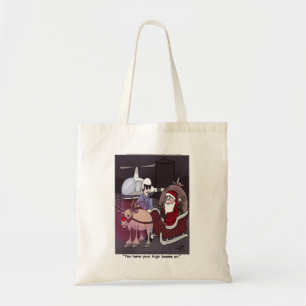 High Beams Holiday Tote Bag