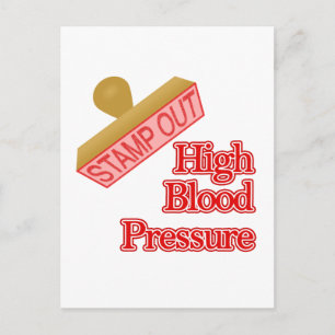 High Blood Pressure Postcard