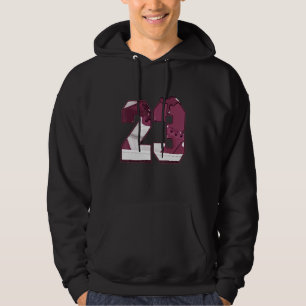 High Bordeaux 1s Tee Number 23 Dripping 1 High Bor