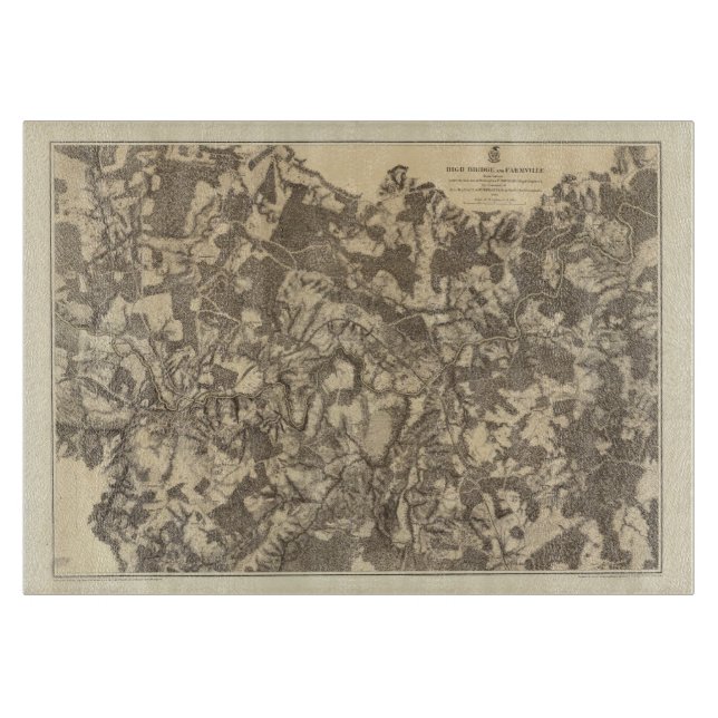 High Bridge and Virginia Cutting Board (Front)