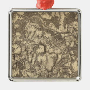 High Bridge and Virginia Metal Tree Decoration