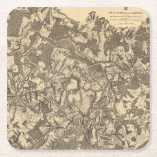 High Bridge and Virginia Square Paper Coaster