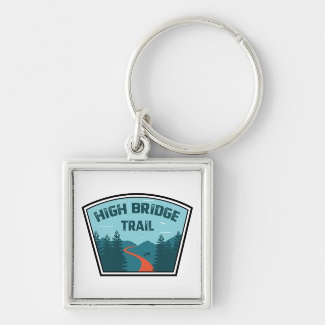 High Bridge Trail Key Ring (Front)