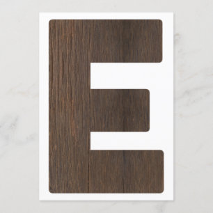 High Chair 1st Birthday Banner Letter E For ONE Invitation