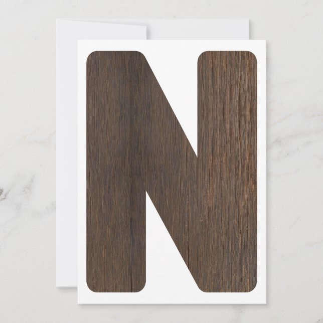 High Chair 1st Birthday Banner Letter N For ONE Invitation (Front)