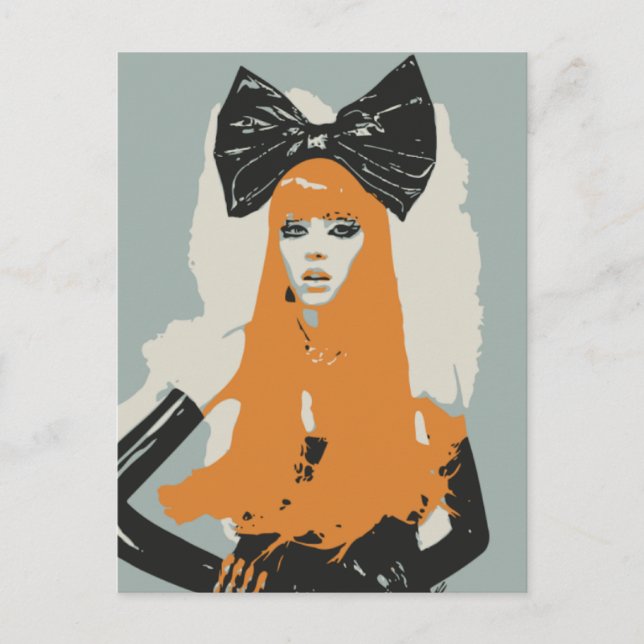 High Class High Fashion Postcard (Front)