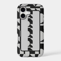 High-Contrast Clarity: Designer Abstract iPhone 17
