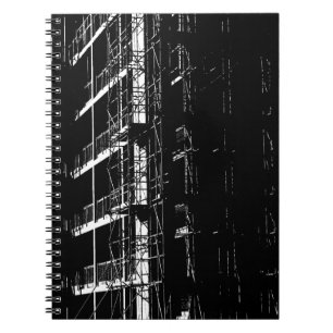 High Contrast Construction Notebook