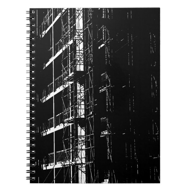 High Contrast Construction Notebook (Front)