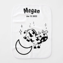 High Contrast Cow Jumped Over The Moon