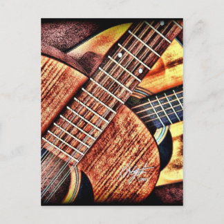 High Contrast Guitars Postcard