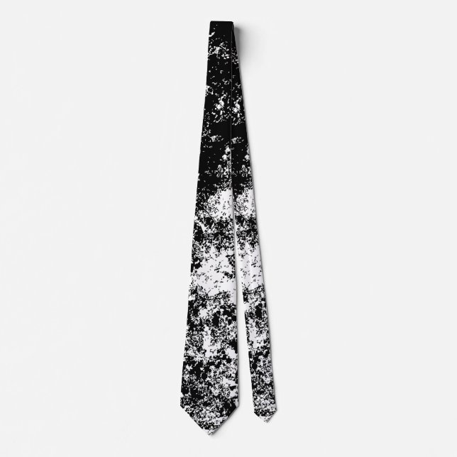 High Contrast Tree 05 Tie (Front)