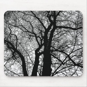 High Contrast Tree Mouse Mat