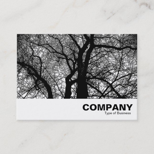 High Contrast Trees Business Card (Front)