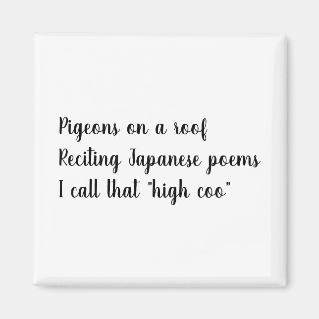 High Coo Magnet (Front)