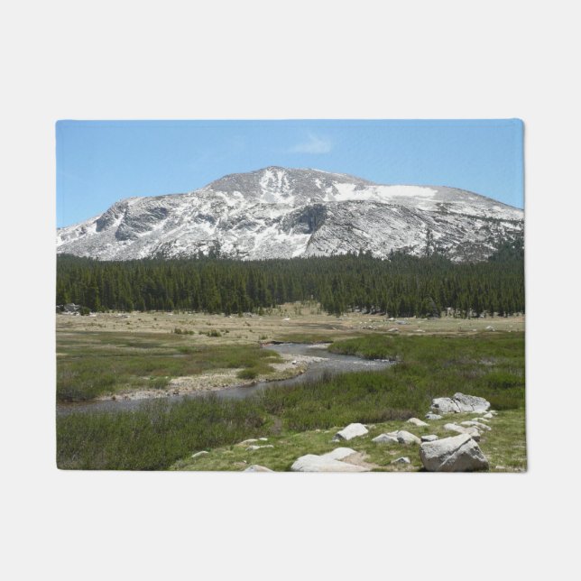 High Country Mountain Stream I Doormat (Front)
