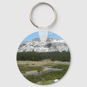 High Country Mountain Stream I Key Ring