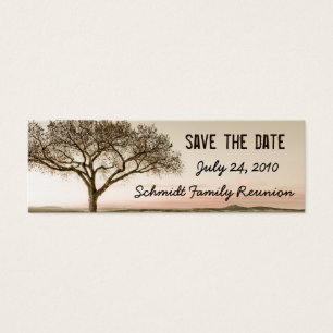 High Country Save the Date Bookmark Card