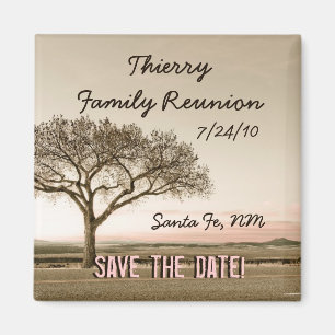 High Country Save the Date Custom Magnet