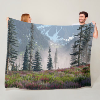 High Country (Spring) Fleece Blanket