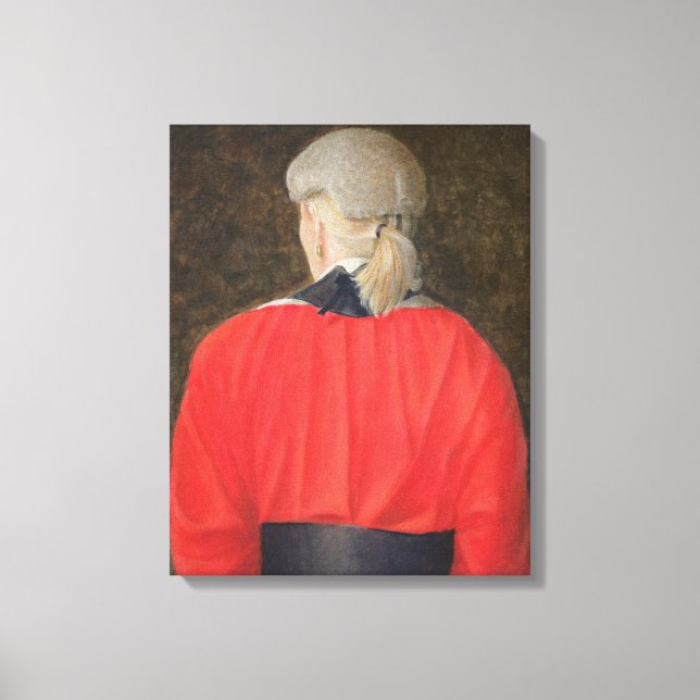 High Court Judge 2005 Canvas Print (Front)