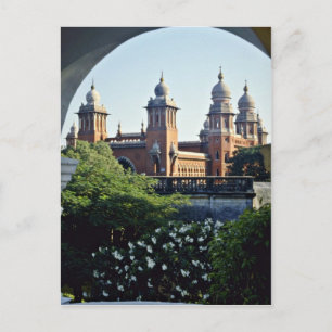 High Court, Madras, Tamilnadu flowers Postcard