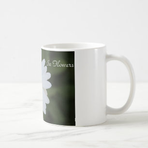 High Definition Photography of a Daisy on Mug