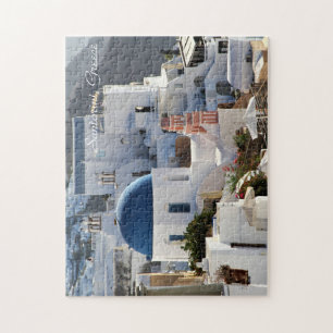 High Definition photography Santorini, puzzle