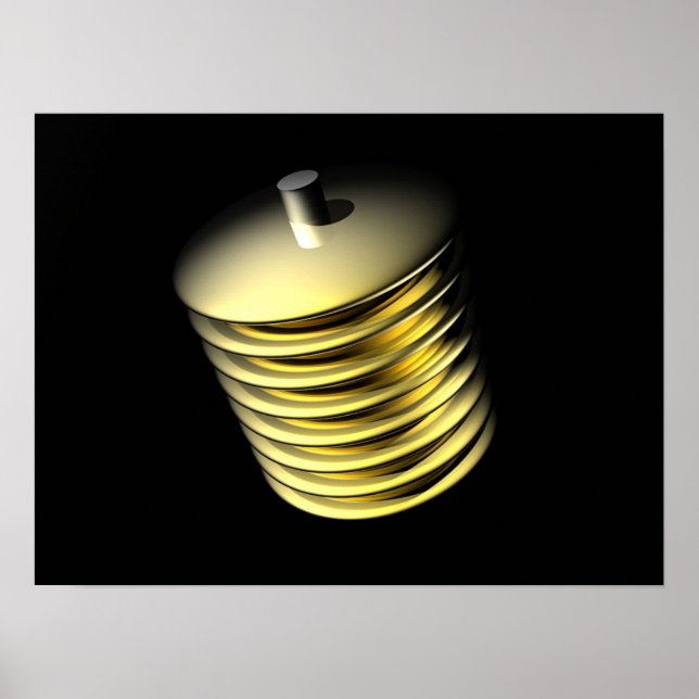 High-Density Memory Chipstack Poster (Front)