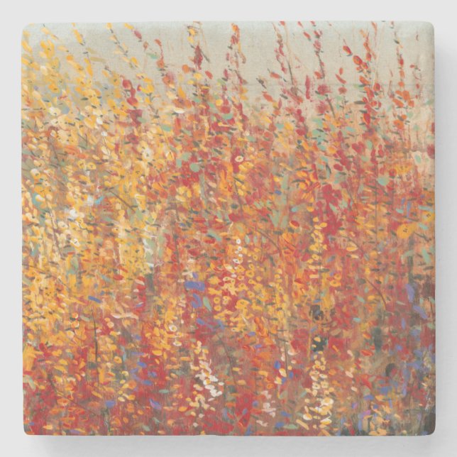 High Desert Blossoms II Stone Coaster (Front)