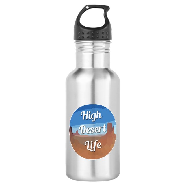 High Desert Life 532 Ml Water Bottle (Front)
