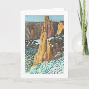 High Desert Winter Card