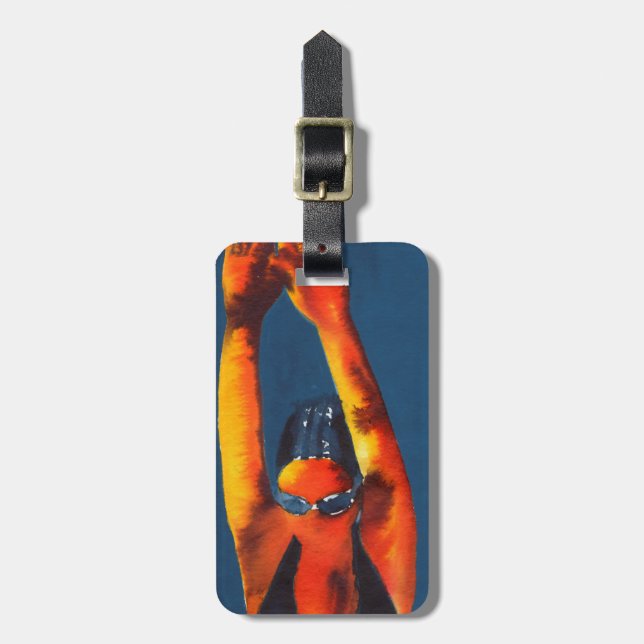 High Diver 2011 Luggage Tag (Front Vertical)